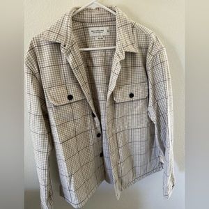 Abercrombie & Fitch Relaxed Shacket (Sweater/Jacket)